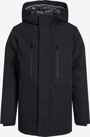 Jack & Jones Junior Winter Jacket in Black: front