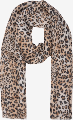 Seasons of April Scarf 'Sara' in Brown: front