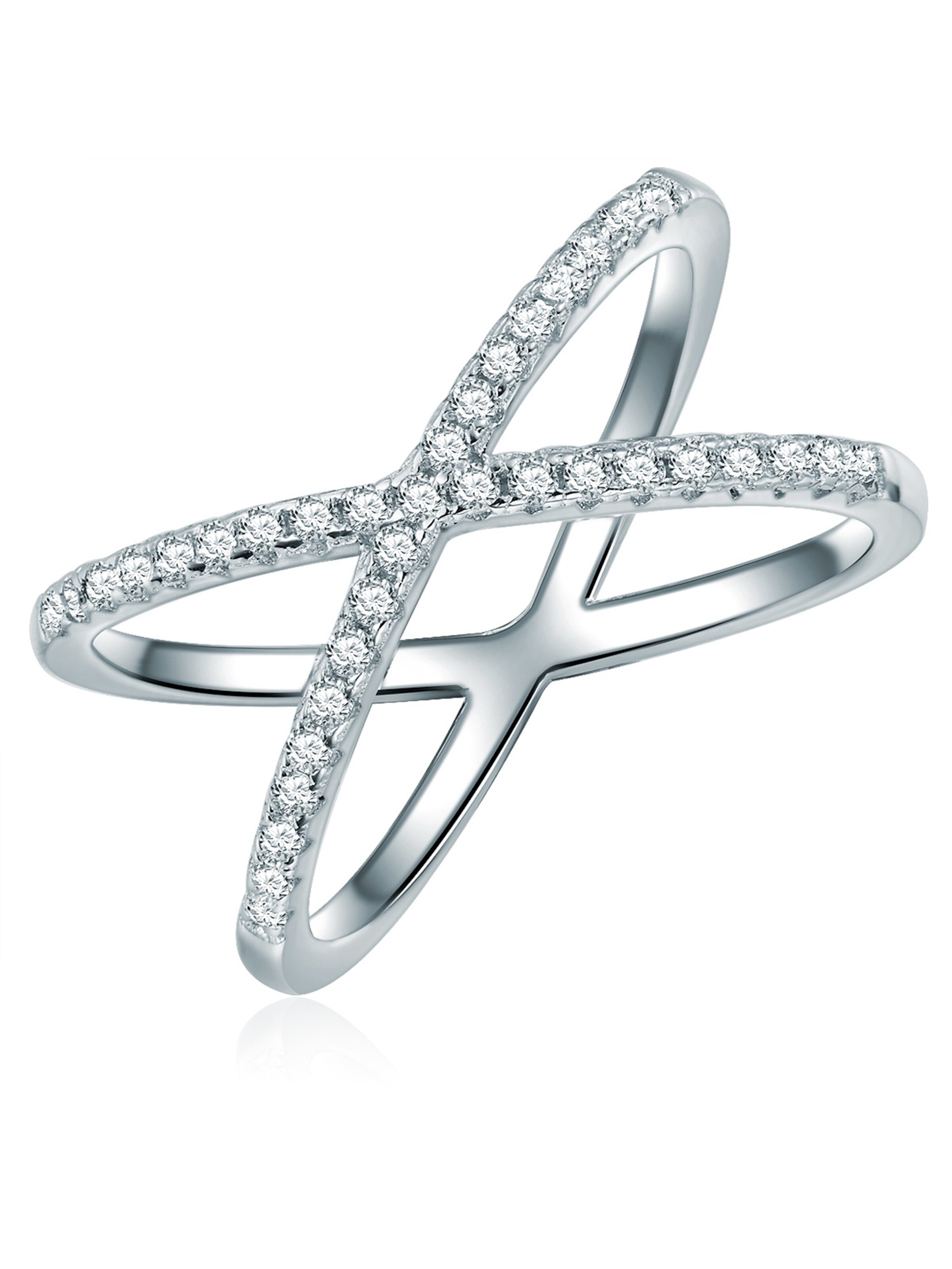 Anello di Lulu & Jane in argento: frontale