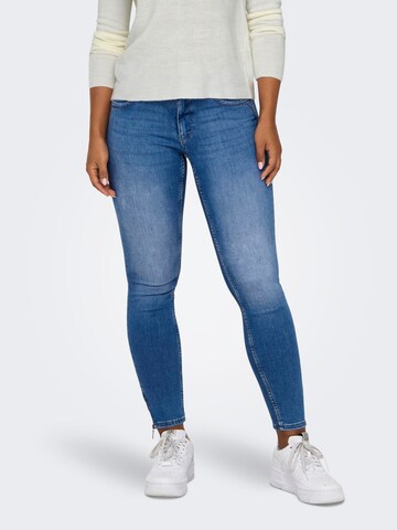 ONLY Skinny Jeans 'Kendell' in Blauw: voorkant