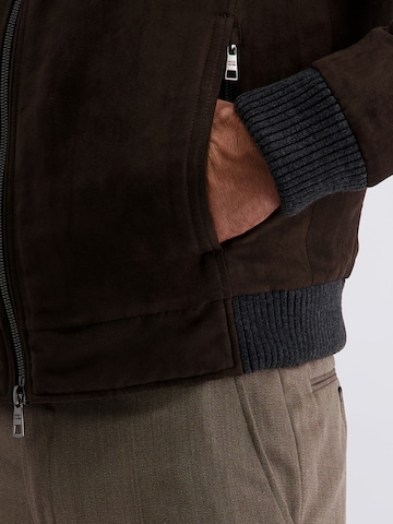 Veste mi-saison PIERRE CARDIN en marron