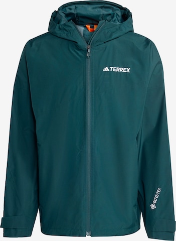 ADIDAS TERREX Outdoor jacket 'Xperior' in Green: front