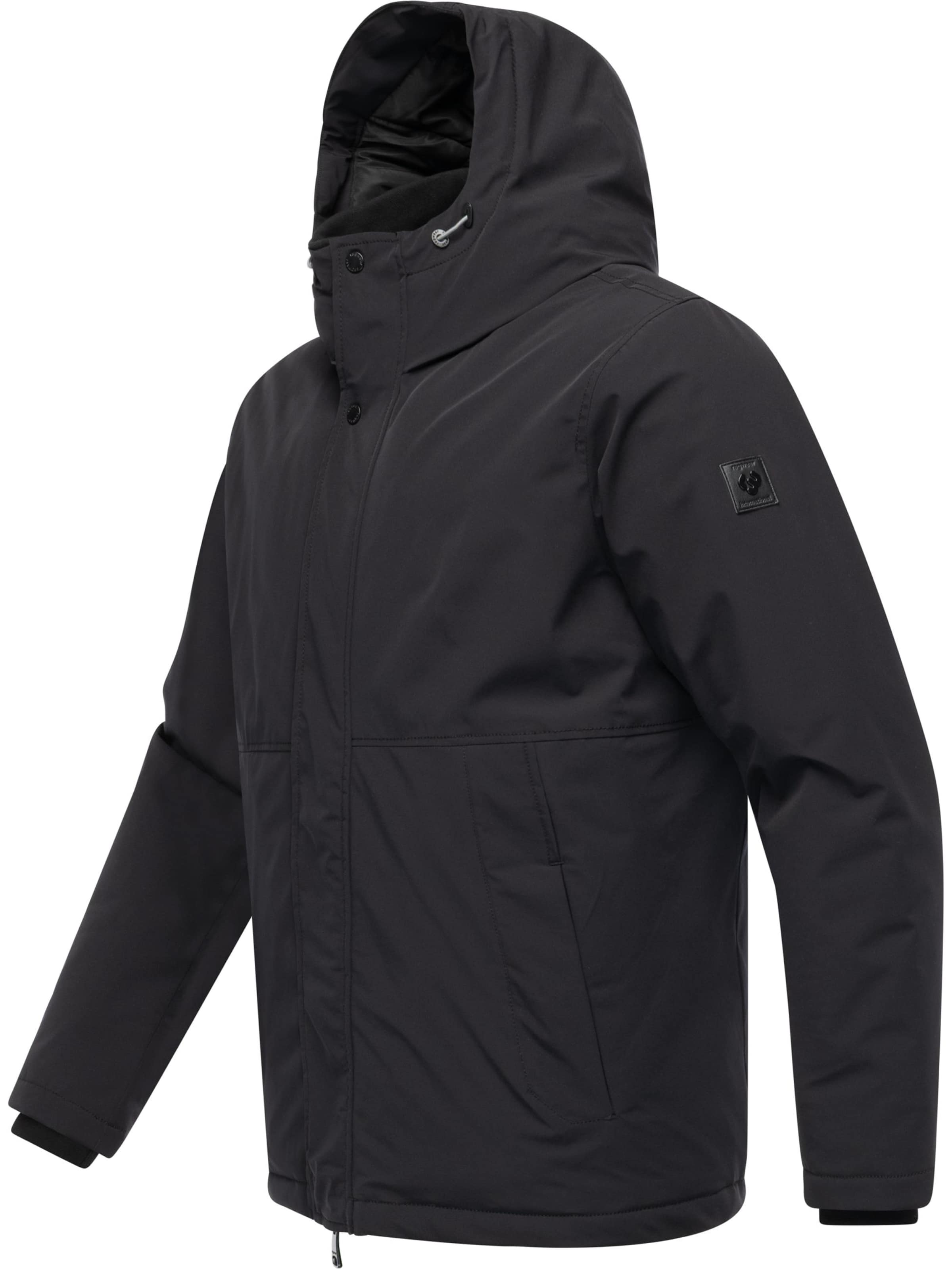 Giacca invernale 'Saqon' di Ragwear in nero