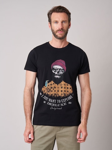Deeluxe Shirt‌‌‌ in Schwarz