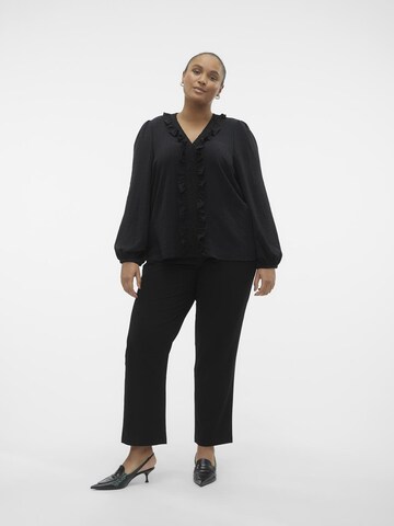 Vero Moda Curve Blouse 'CAREN' in Zwart