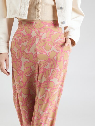 ONLY Loose fit Trousers 'ALMA' in Beige