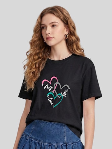 T-shirt LapaPlus en noir : devant