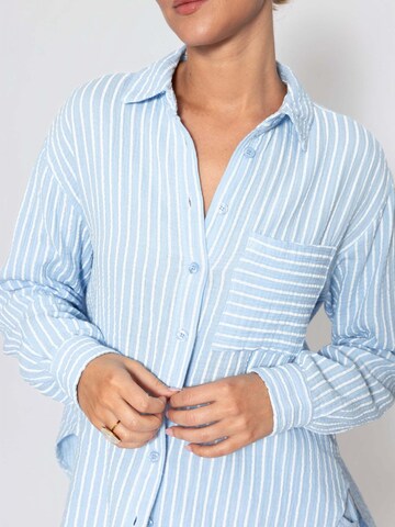 SASSYCLASSY Bluse‌‌‌‌‌ in Blau