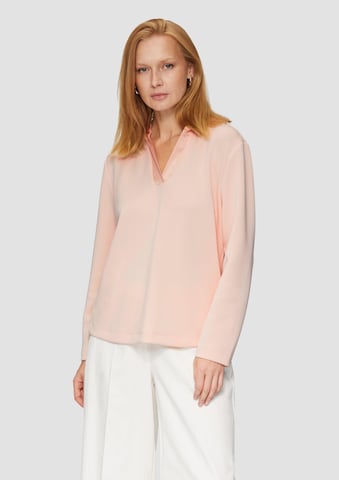 s.Oliver BLACK LABEL Shirt in Pink: front