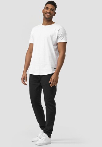 INDICODE JEANS Tapered Broek 'Zannes' in Zwart