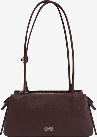 Borsa a spalla di Coveri in rosso: frontale