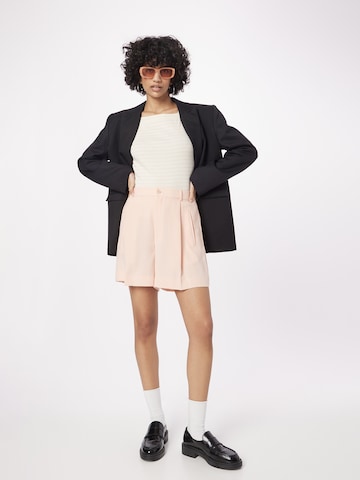 Lauren Ralph Lauren Loosefit Kalhoty se sklady v pase 'VADIENNE' – pink