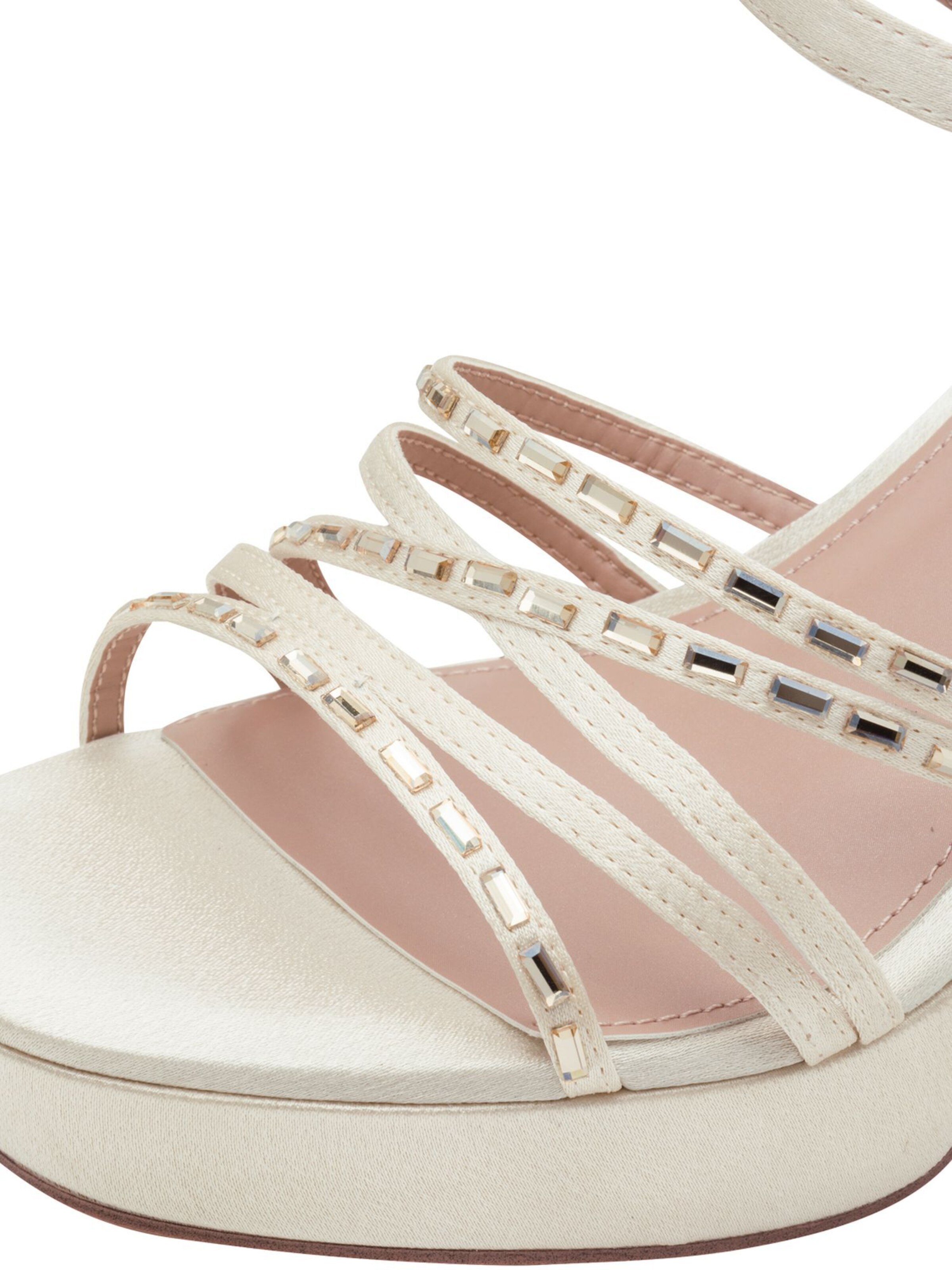 Sandales à lanières Tamaris en blanc