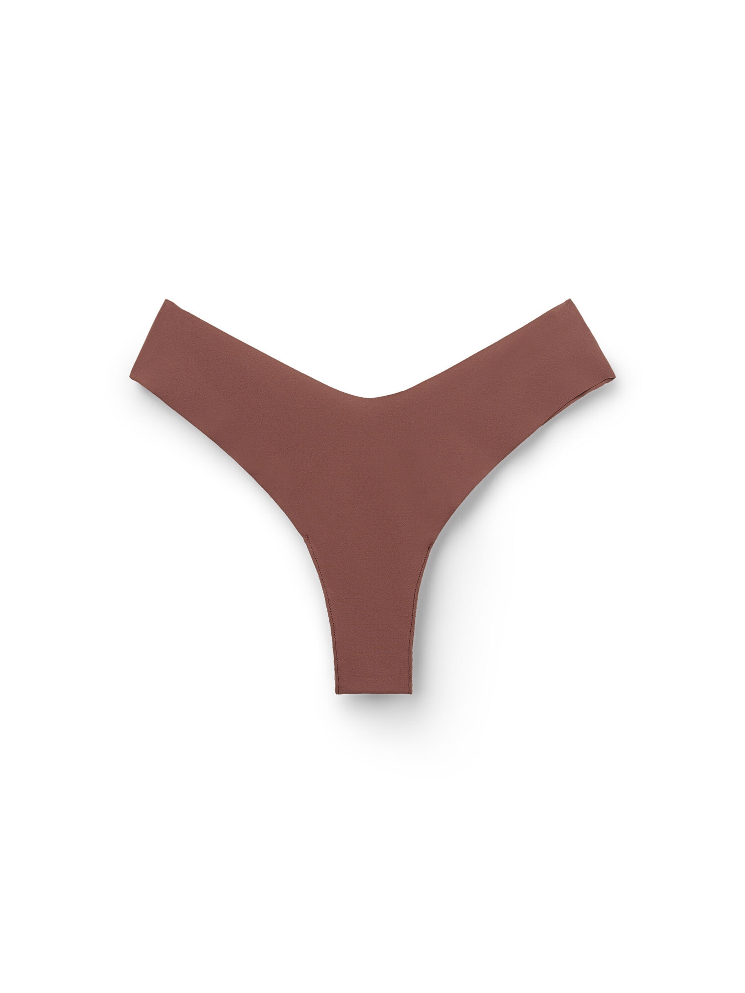 Tezenis Thong in Brown: front
