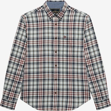 Coupe regular Chemise Superdry & Co en blanc : devant