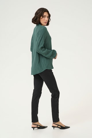 Kaffe Bluse 'Flounce' in Grün