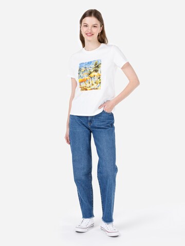 T-shirt Colin's en blanc