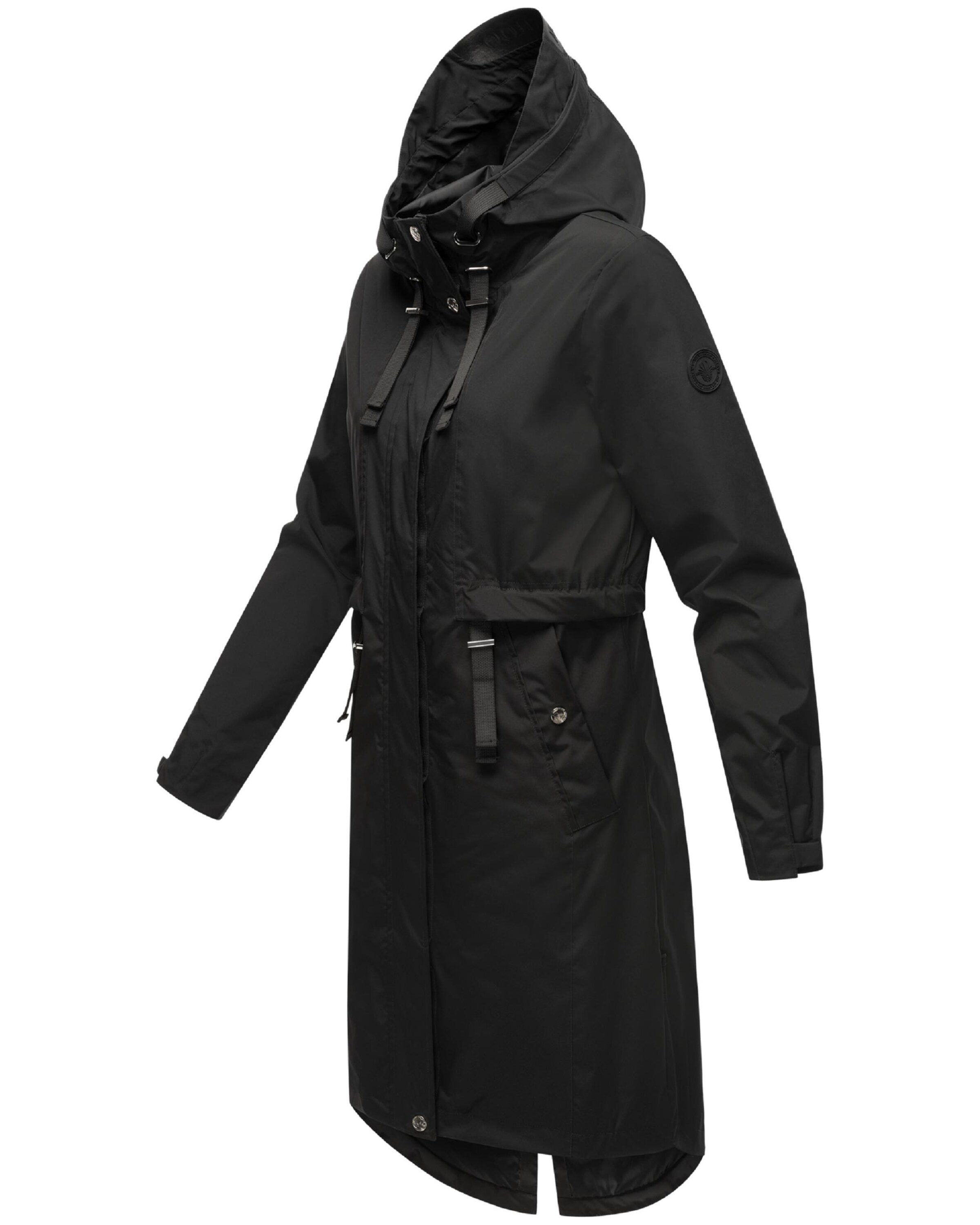 Cappotto funzionale 'Silberperlee' di NAVAHOO in nero