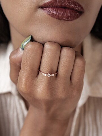 Hey Happiness Ring 'Slim Nexus' in Gold