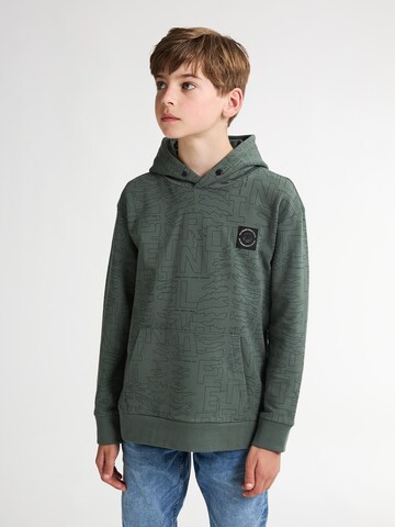 Petrol Industries Sweatshirt 'Blue Ridge' in Grün: Vorderseite