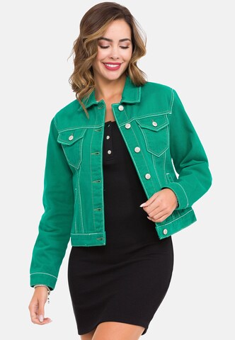 CIPO & BAXX Between-season jacket in Green: front