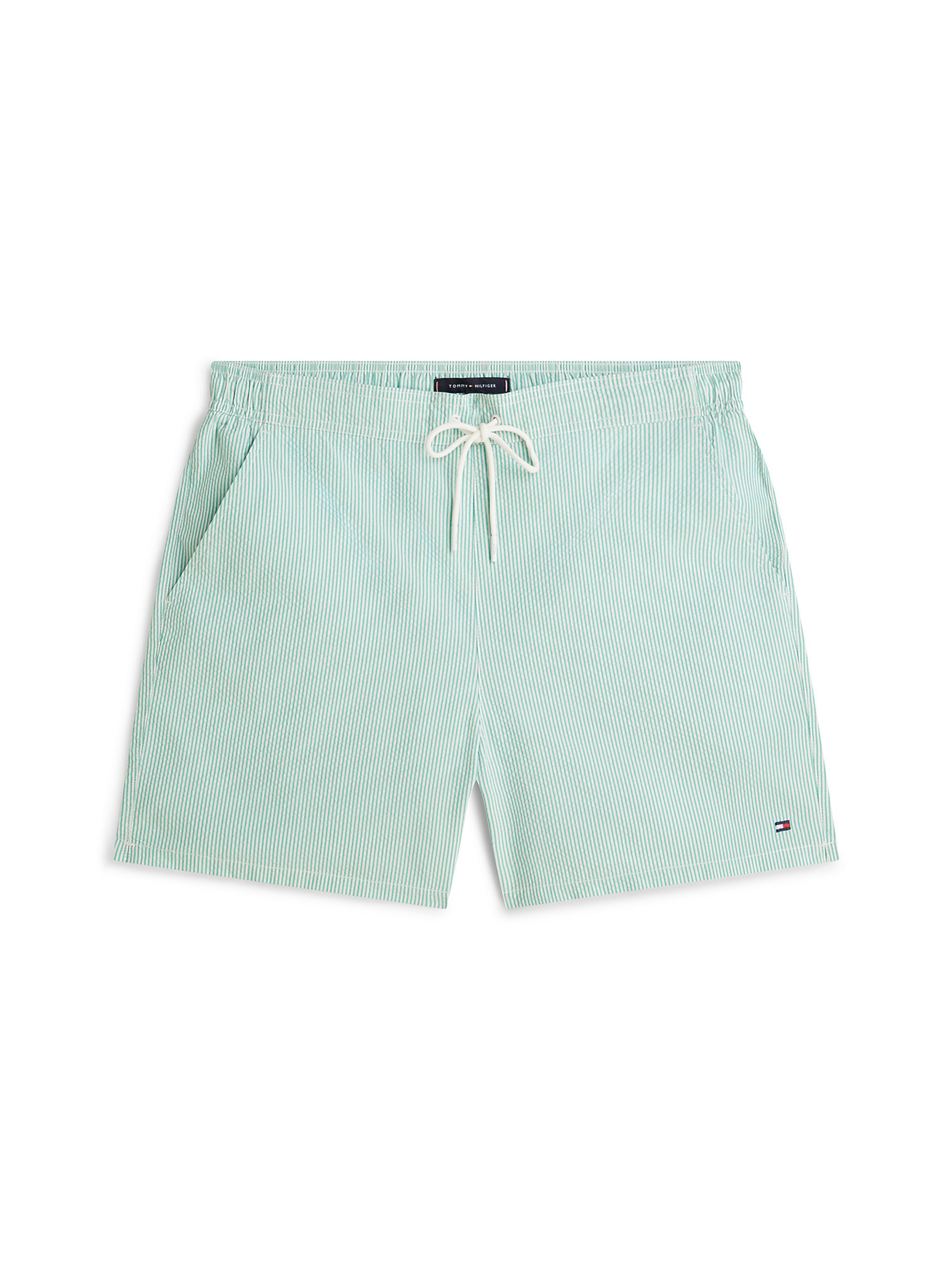 Shorts de bain TOMMY HILFIGER en vert : devant