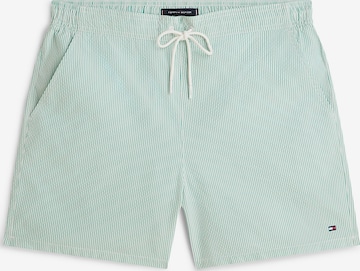 Shorts de bain TOMMY HILFIGER en vert : devant