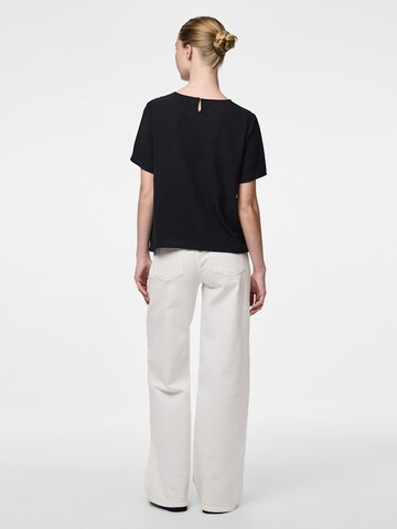 Camicia da donna 'ANNA' di PIECES in nero