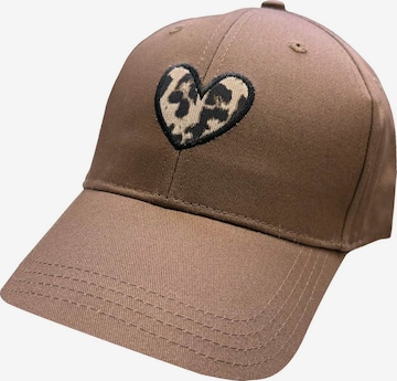 SAMAYA Cap in Brown: front