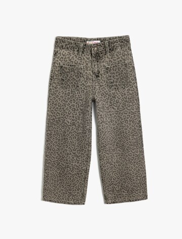 Koton Wide leg Jeans in Grijs: voorkant