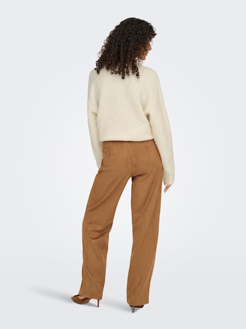 ONLY - Pierna ancha Pantalón 'ONLIna' en marrón