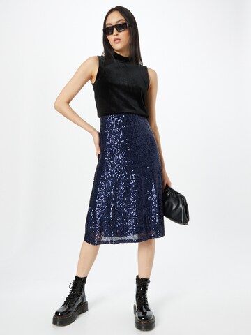 VILA Skirt 'Lumi' in Blue