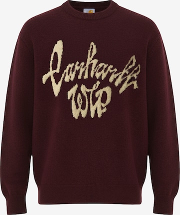 Carhartt WIPPulover 'Chedda' - crvena boja: prednji dio