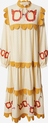 Robe-chemise 'Loan' Stella Nova en beige : devant