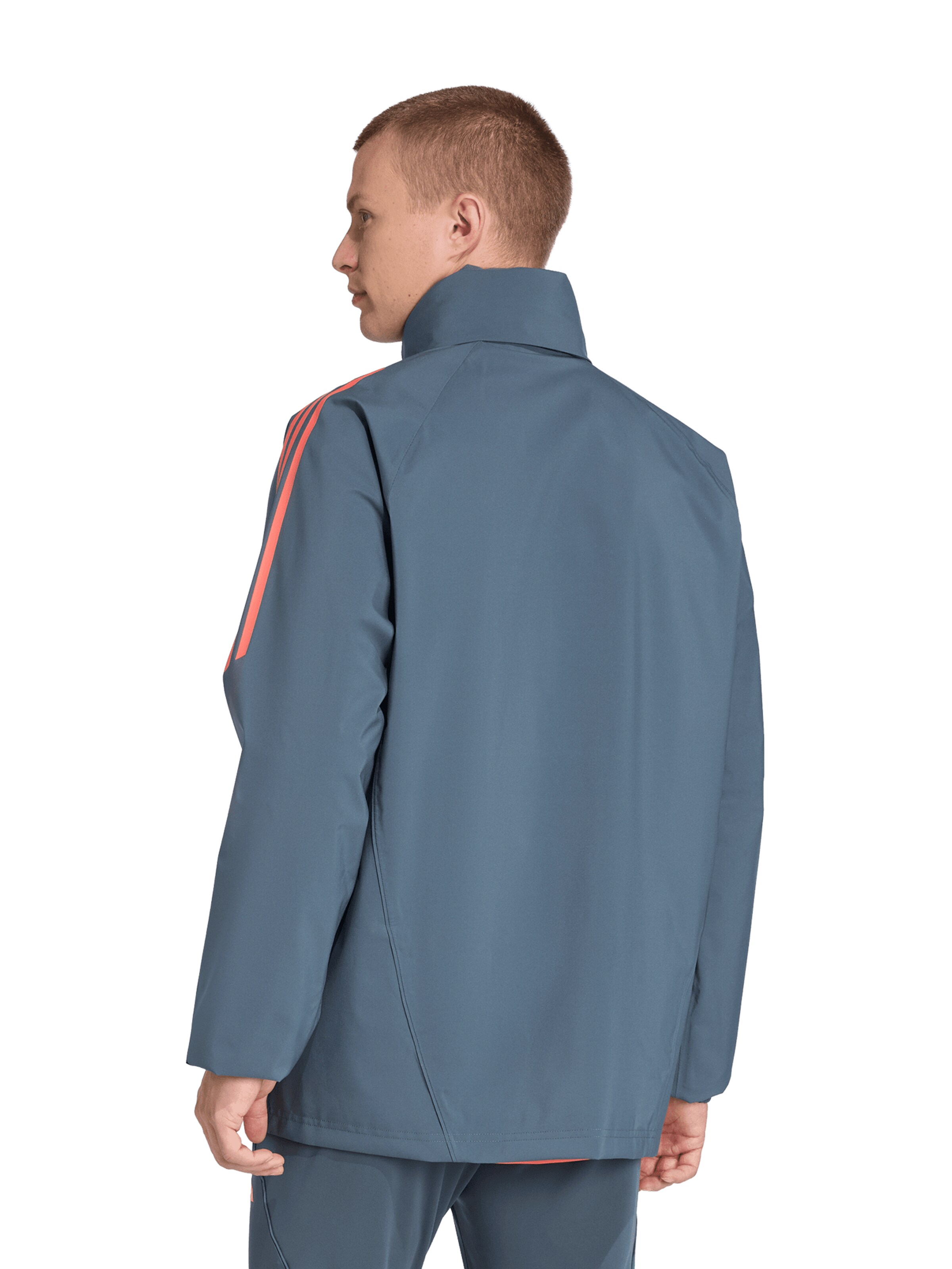 ADIDAS PERFORMANCE Athletic Jacket in Grey