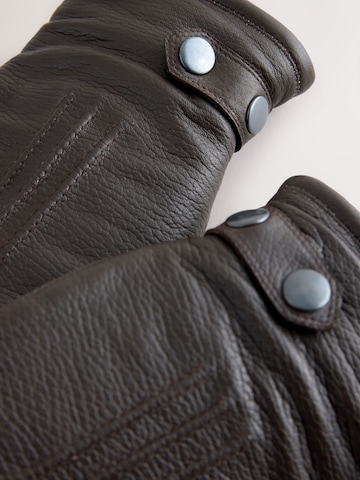 Next Full finger gloves in Brown