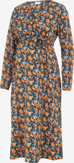 MAMALICIOUS Dress 'SIGA' in sky blue / light blue / light green / orange, Item view