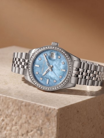 CERRUTI 1881 Analog watch 'Date watch Cerruti Watch Baccio' in Silver