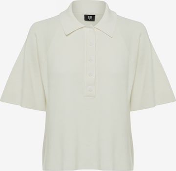 REUX - Camisa 'MAC' em branco: frente