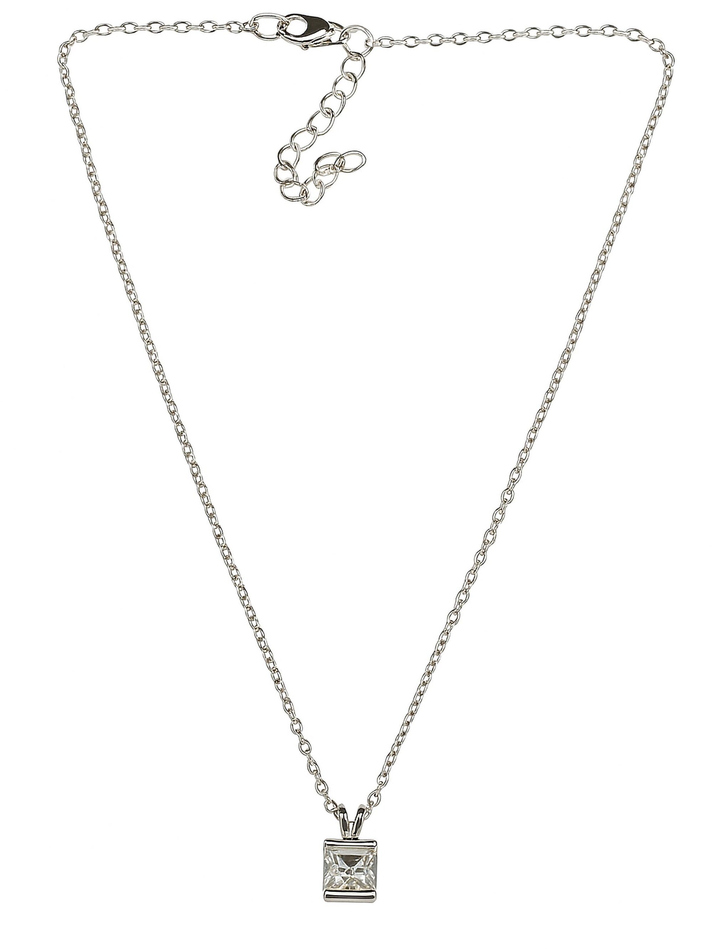 COLLEZIONE ALESSANDRO Necklace 'Laurina' in Silver: front