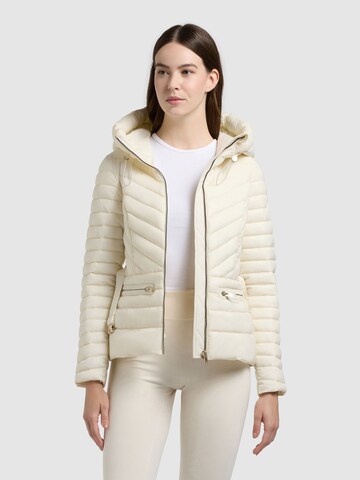 Veste mi-saison 'LORELLA ' khujo en blanc