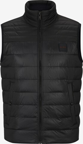 BOSS Vest 'Odeno' in Black: front