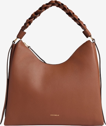 Coccinelle - Bolso de mano 'BOHEME 3' en marrón: frente