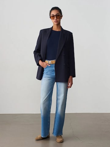 Dilvin - Blazer em azul