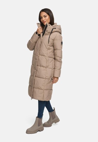 MARIKOO Wintermantel 'Chumanii XVI' in Beige