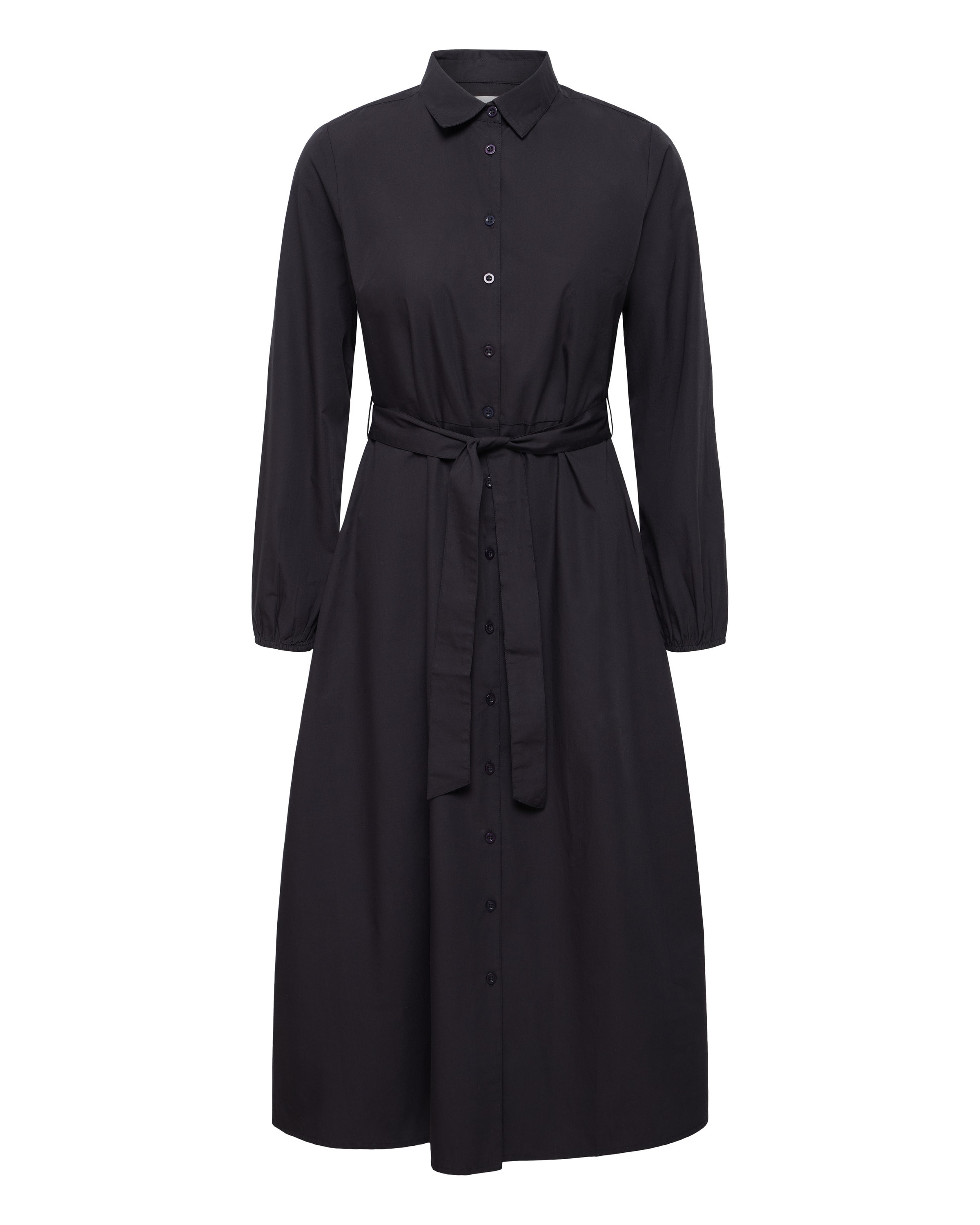 ICHI - Vestido em preto: frente