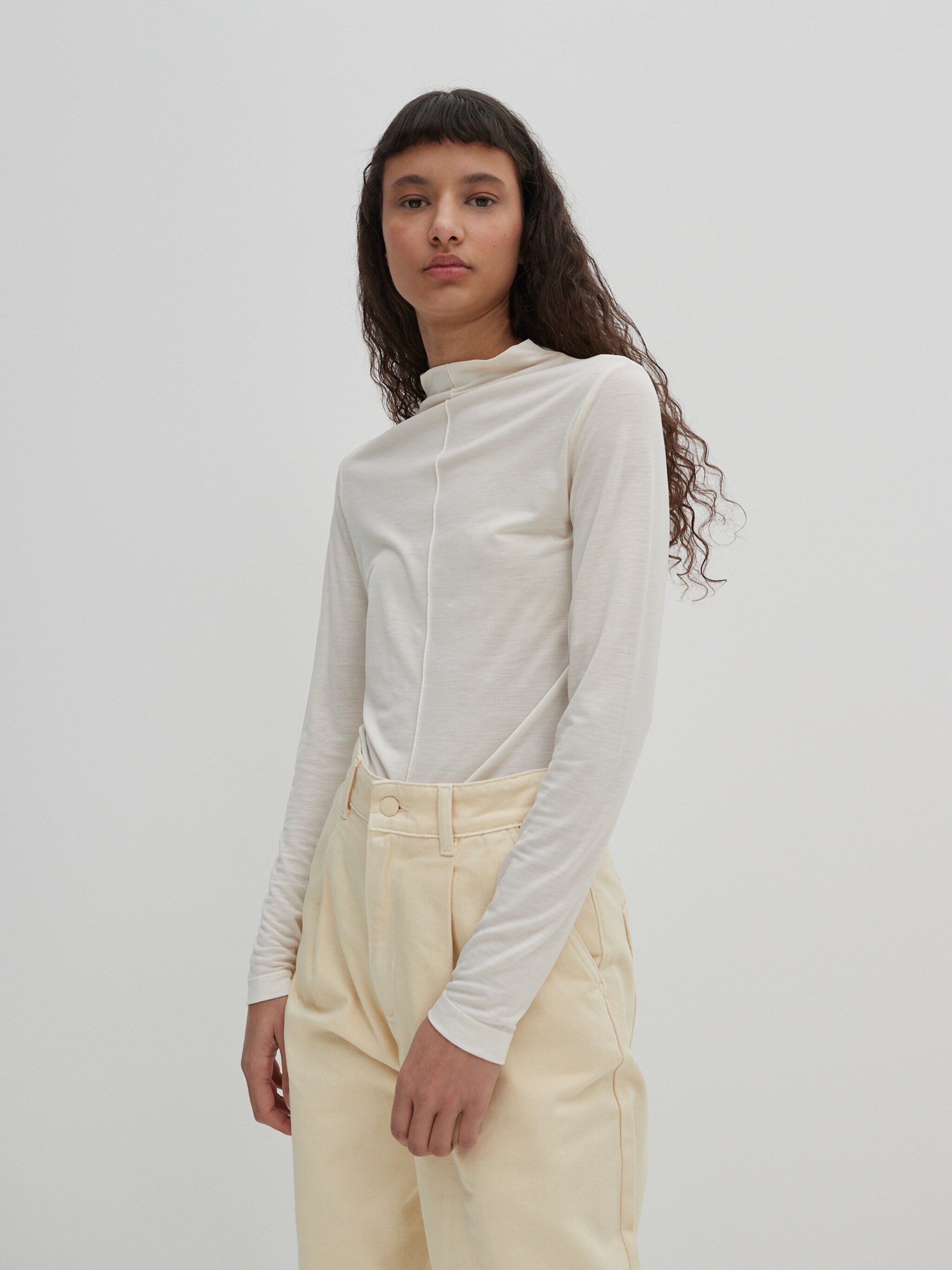 EDITED Producten Shirt 'Sunny' Offwhite