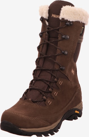 MEINDL Lace-Up Boots in Brown: front