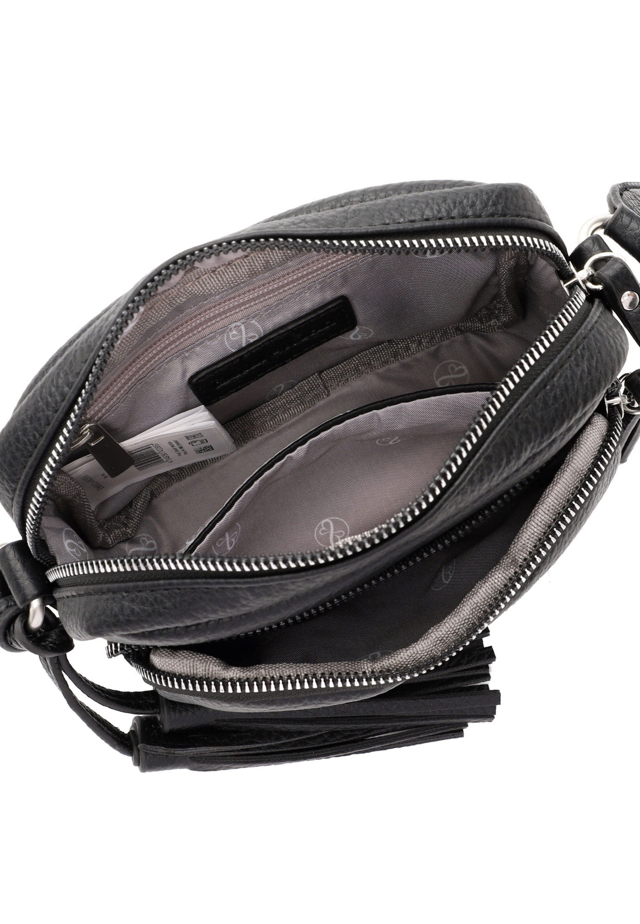 Emily & Noah Umhängetasche 'Belli' in Schwarz