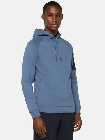 Sweat-shirt Boggi Milano en bleu : devant